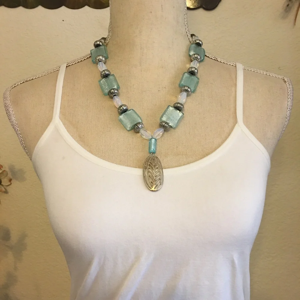 Vintage artisan glass